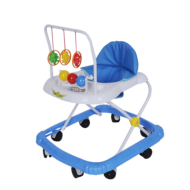 Foldable Kids Walking Chair Toys Educational Interactive Baby Walker