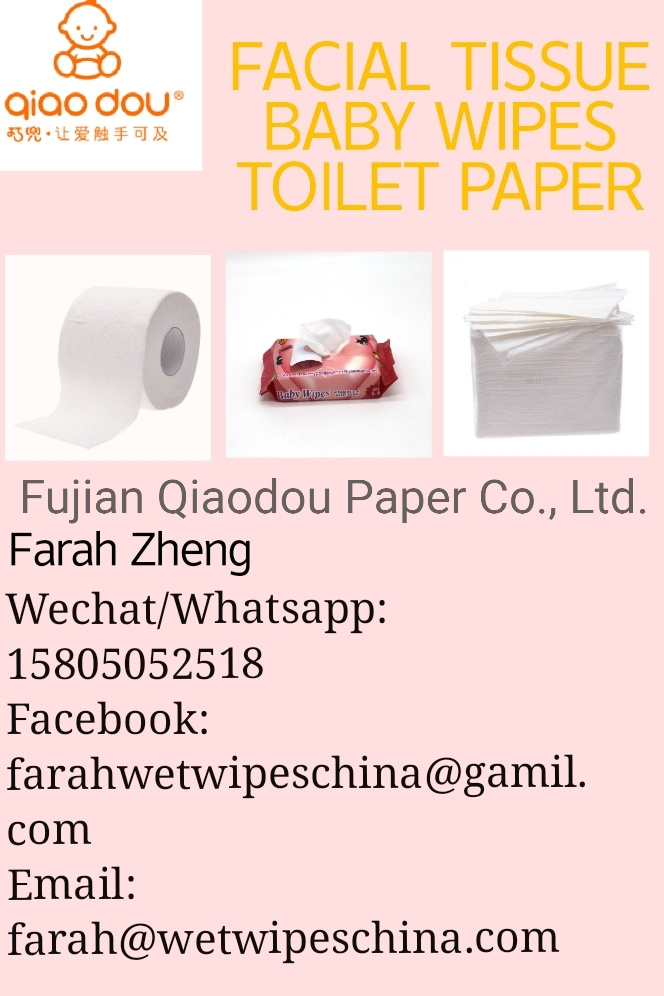 Qiaodou OEM Soft Biodegradable Gentle Soft Disposable Wipe Baby Wet Wipes