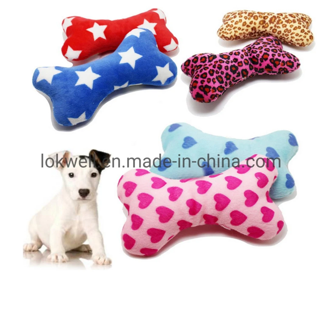 Animals Toy Pet Product Plush Stuffed Dog Chew Toys Customized