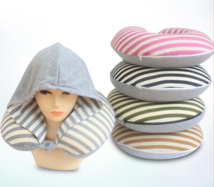 Convenience and Confortable U Shape Pillow with Hat