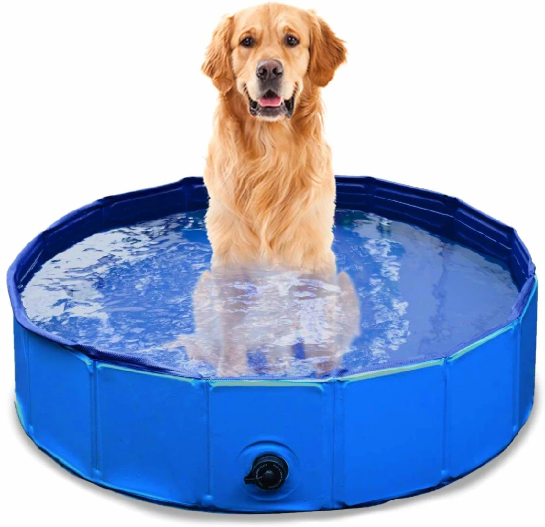 Pet Supplies Outdoor Foldable PVC Pet Bathing Pool