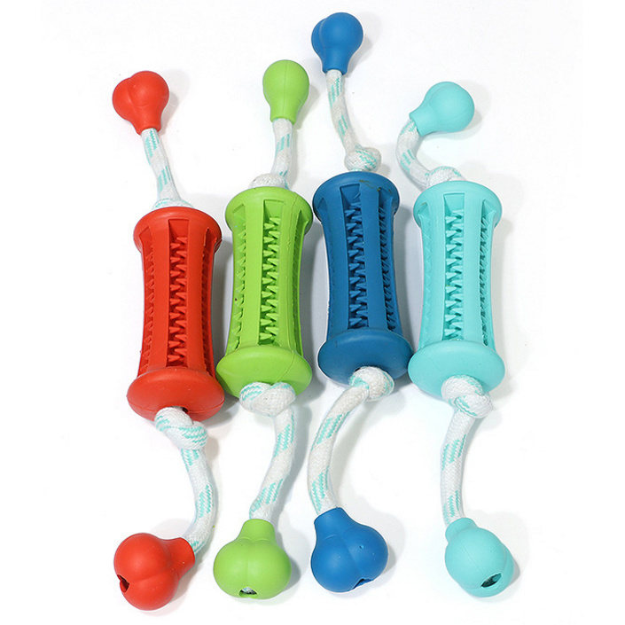 Pet Safety Rubber Toys for Dog Cleaning Teeth