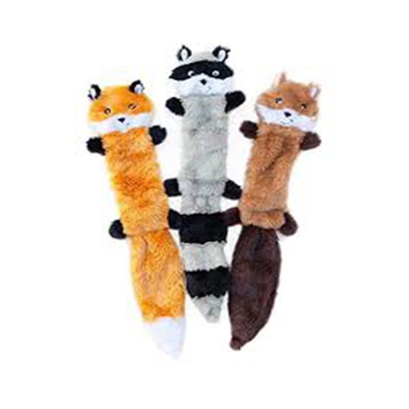 Dog No Stuffing Plush Pet Chew Toy for Small Medium Large Puppy Squeaky Cute Animals Pet Toy