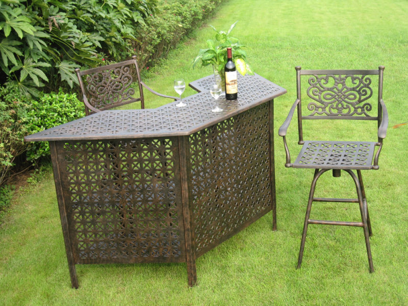 Cast Aluminum Furniture Outdoor Furniture Garden Furniture Bar Counter