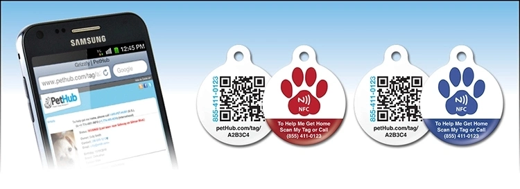 Pet Security Tracking 13.56MHz Key Fob Waterproof Dogbone RFID Ring Tag Epoxy NFC Pet Tags