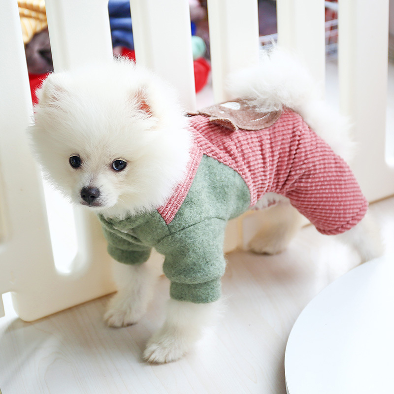 Winter Coat Fleece Lining Clothes for Dogs and Cats