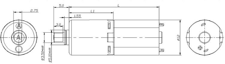 Micro DC Motor Reduction Gearbox for Electronic Toys