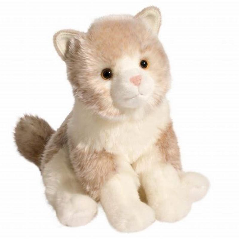 Fluffy Cat Toy Soft Sitting Cat Animals