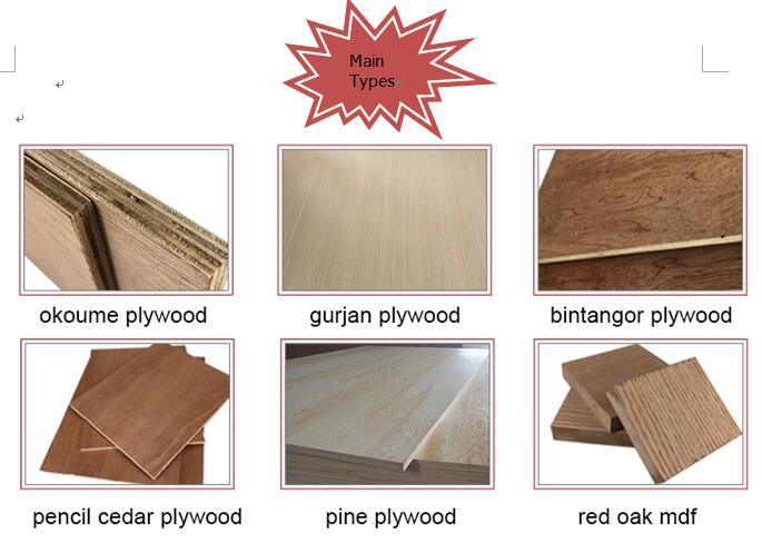 Textured Artificial Timber Board Wood Plywood in Discount