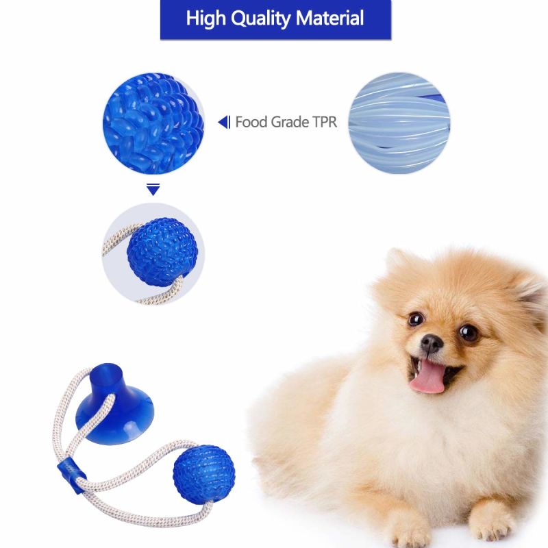 Multi-Function Pet Molar Toy Cleaning Teeth Safe Elasticity for Dog