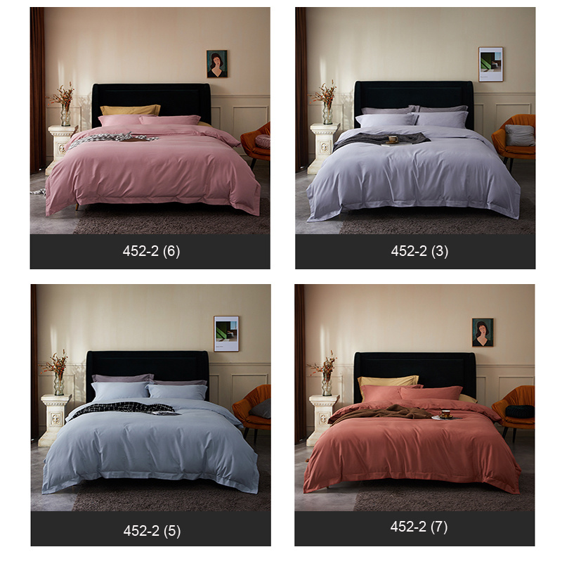 Organic Luxury Bedding Brushed Softest Cotton Sheet 400 Thread Count Bed Sheet Set