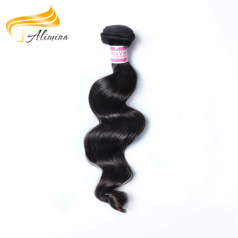 Free Shipping Tangle Free 100% Real Human Hair Extension