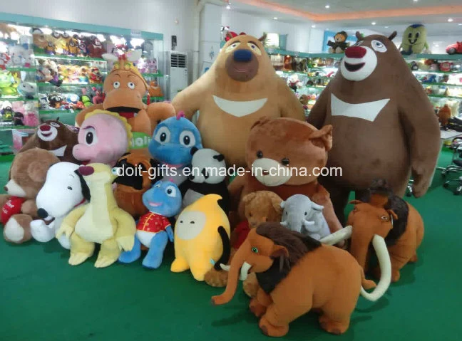 En71 ASTM F963 Soft Dog Toys Plush Animal Toys