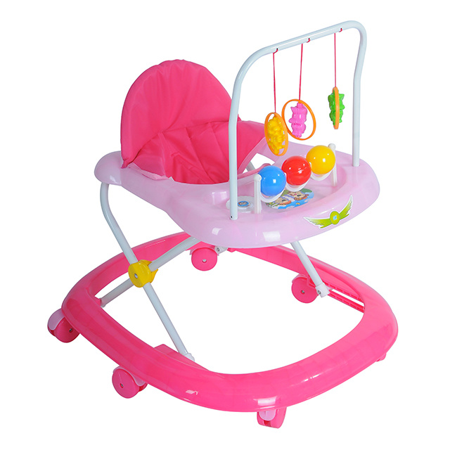 Foldable Kids Walking Chair Toys Educational Interactive Baby Walker