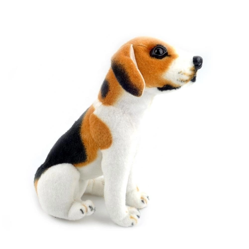 Simulation Dog Real Plush Dog Doll Realistic Dog