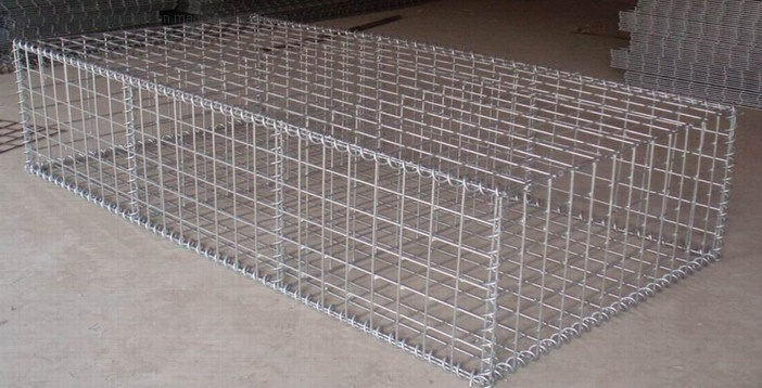 Hesco Barrier Welded Gabion Basket/Galvanized Basket Gabion Basket