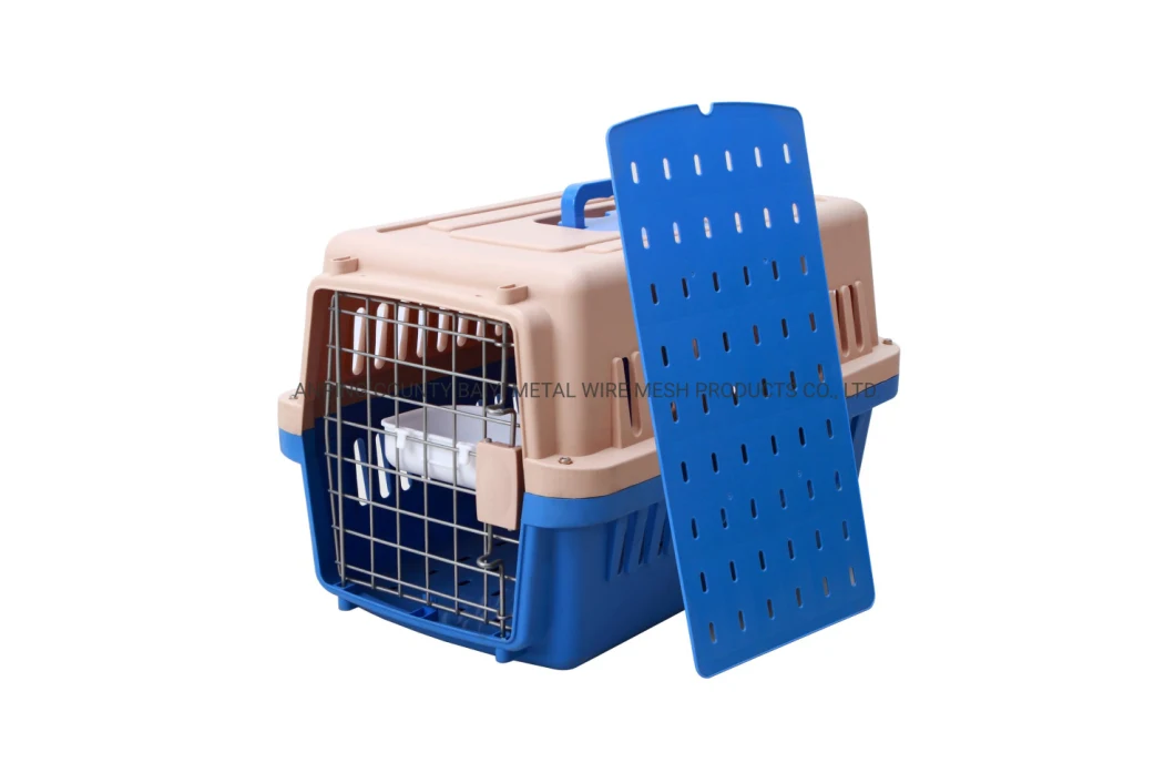 Dog Kennel Dog Flight Plastic Colors Pet Cage Dog Front Carrier