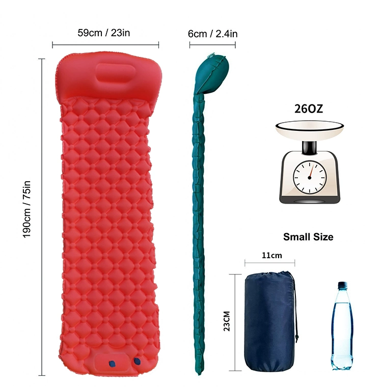 New Nature Hike Sleeping Mat Inflatable Sleeping Mat for Outdoor