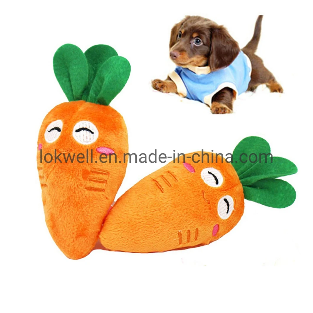 Animals Toy Pet Products Plush Stuffed Dog Chew Toys OEM/ODM