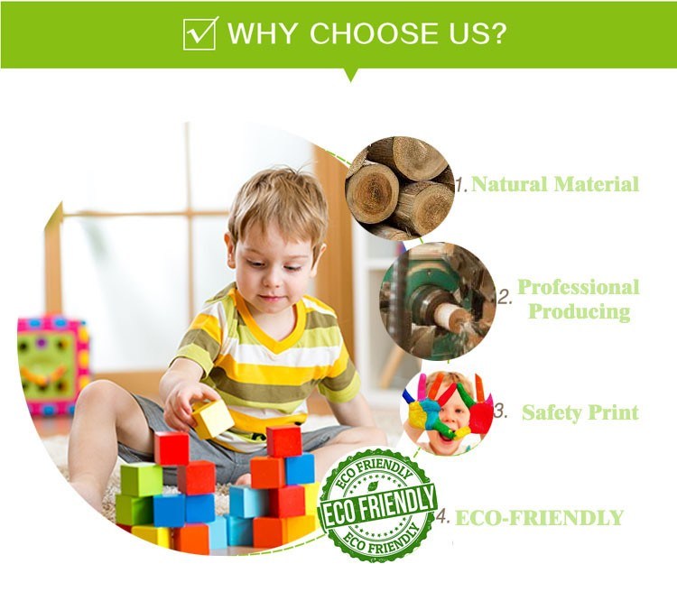 New Design Popular Funny Colorful Intelligent Wooden Educational Toy for Kids