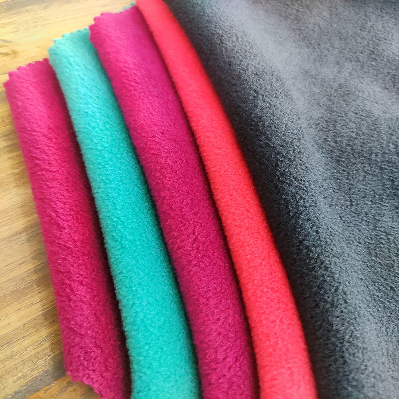 100% Polyester Polar Fleece Bonded Polar Fleece Fabric