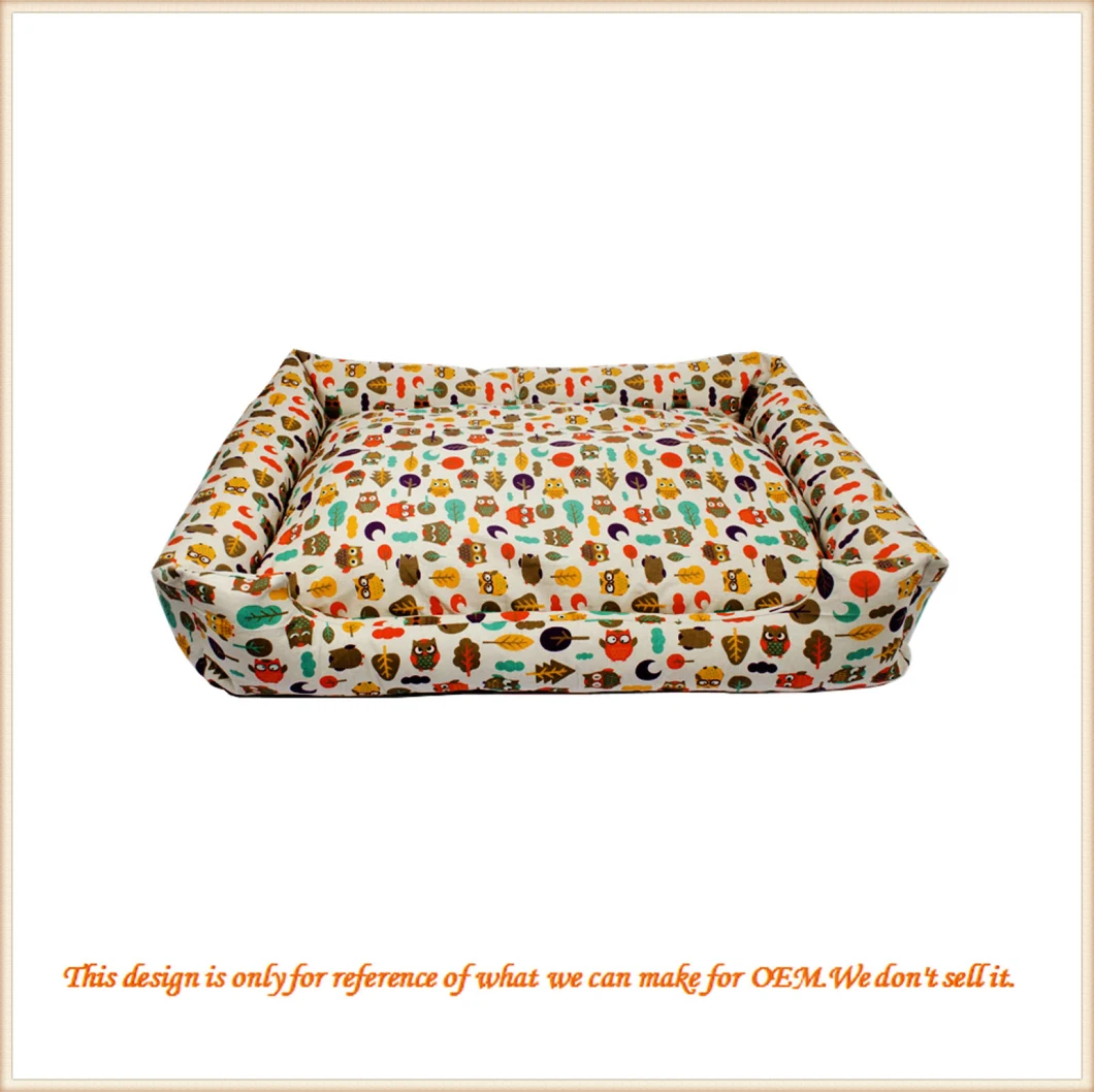 Luxury Dog Beds for Big Size Dog with Waterproof Fabric Hot Selling Pet Customize