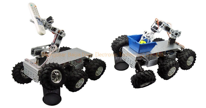 CE Certification 6wd Metal Robot Car Toy for Arduino Smart Robot
