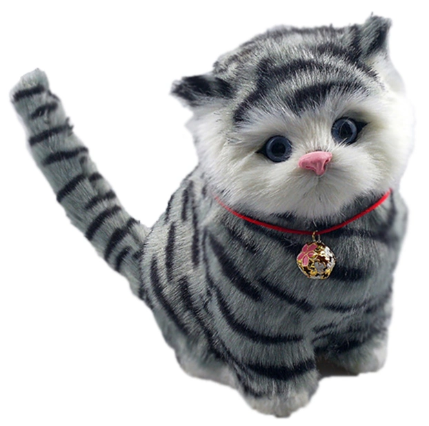 Fluffy Super Soft Kitten Plush Toy Cat Toy