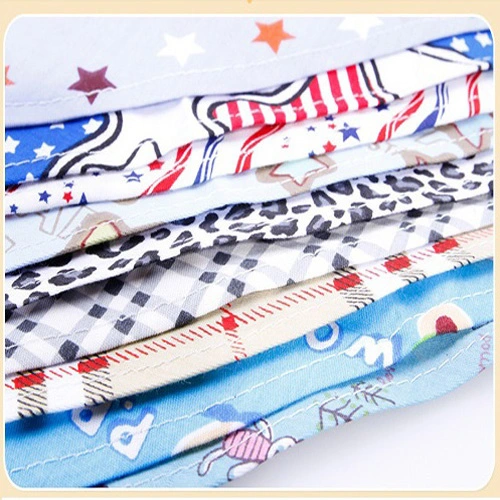 Promotional Gift Pet Product Wholesale Cheap Custom Triangle Pet Bandana for Pet Accessories