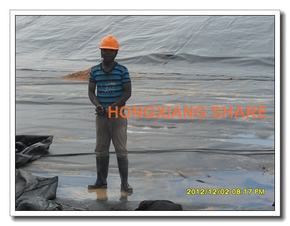 HDPE Impermeable Geomembrane for Pond Landfill and Tunnel Liner