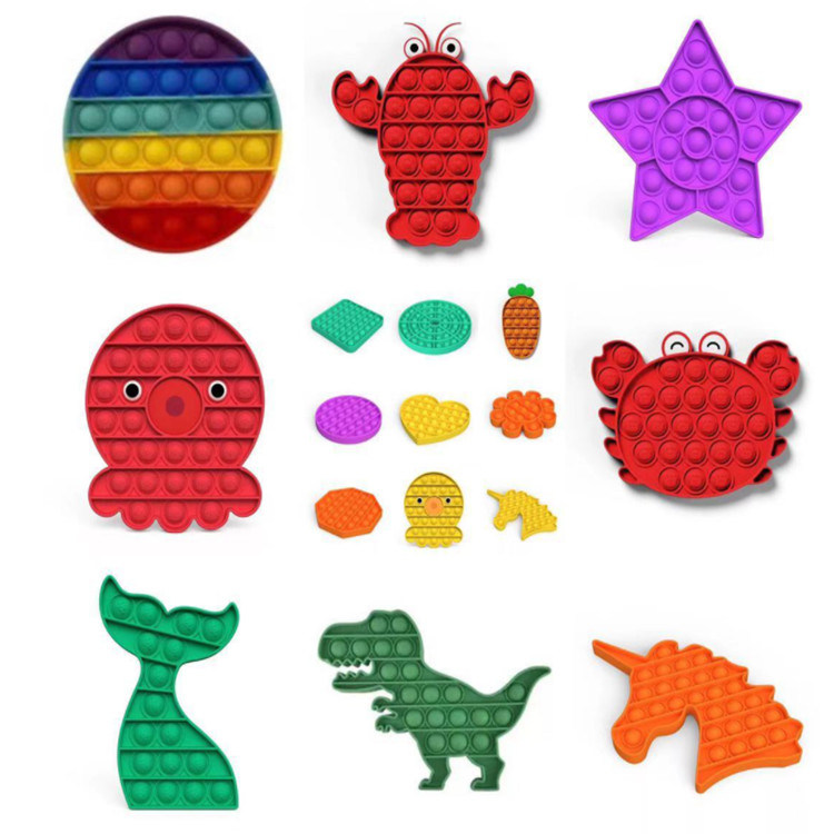 2021 Factory Selling Silicone Toys, Decompression Toys, Children's Educational Toys