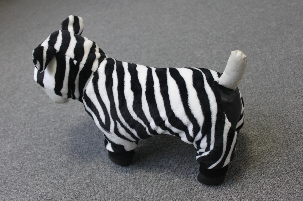 Pet Four-Legged Clothes Zebra Bodysuit Dog Superman Clothes Pet Supplies