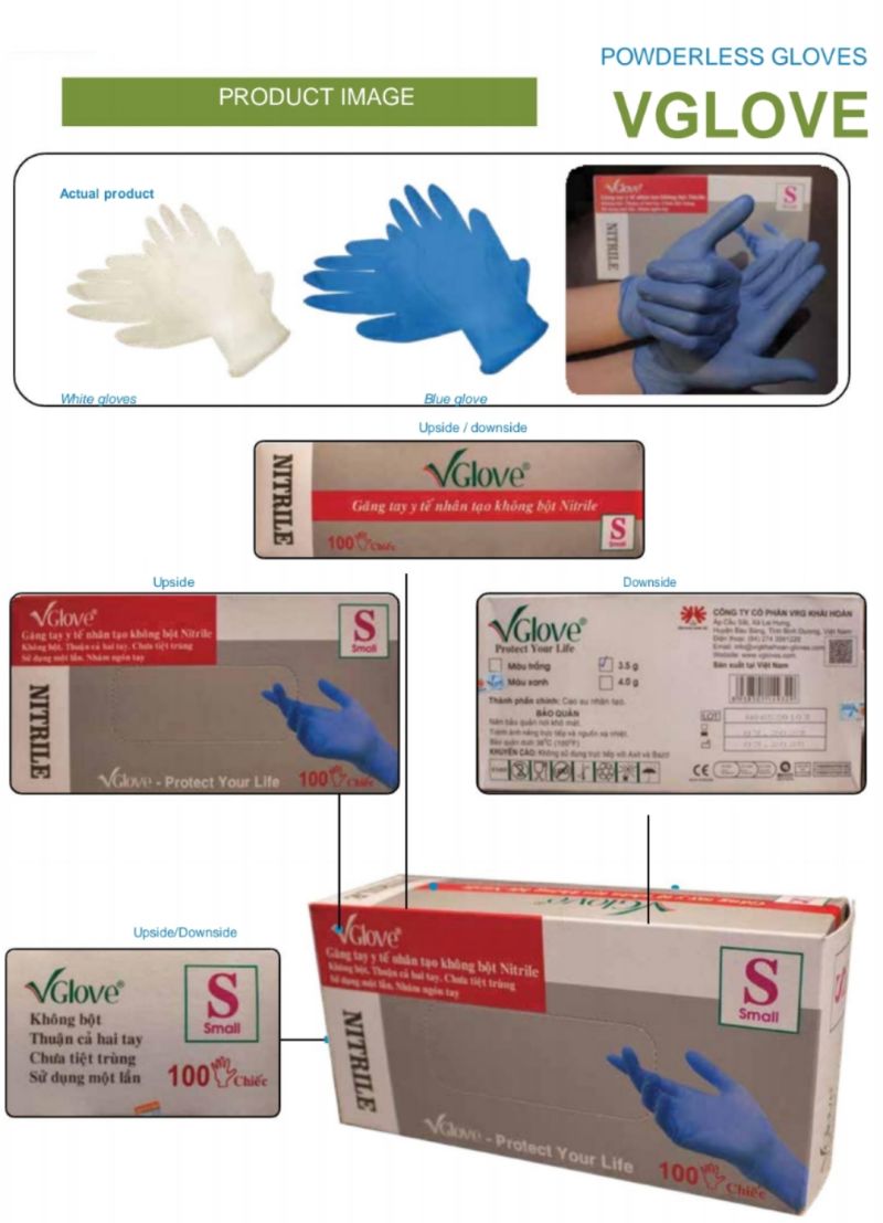  Latex Gloves Disposable Exam Latex Gloves