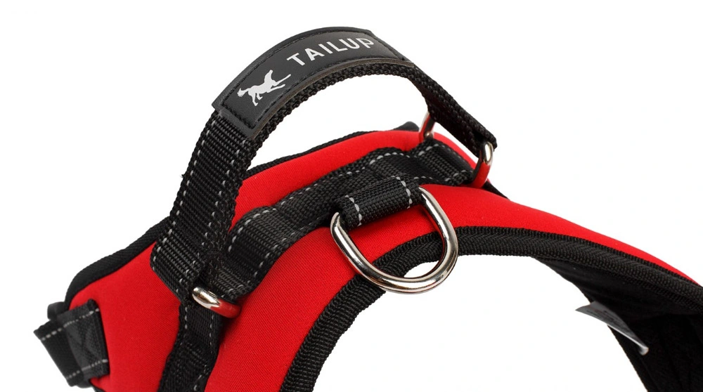 Adjustable Nylon Dog Harness Vest Breathable Mesh No Pull Dog Harness Set Pet Product
