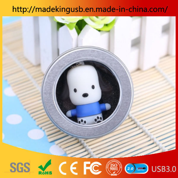 Cute Mini PVC Puppy USB Flash Drive/ Dog USB Stick