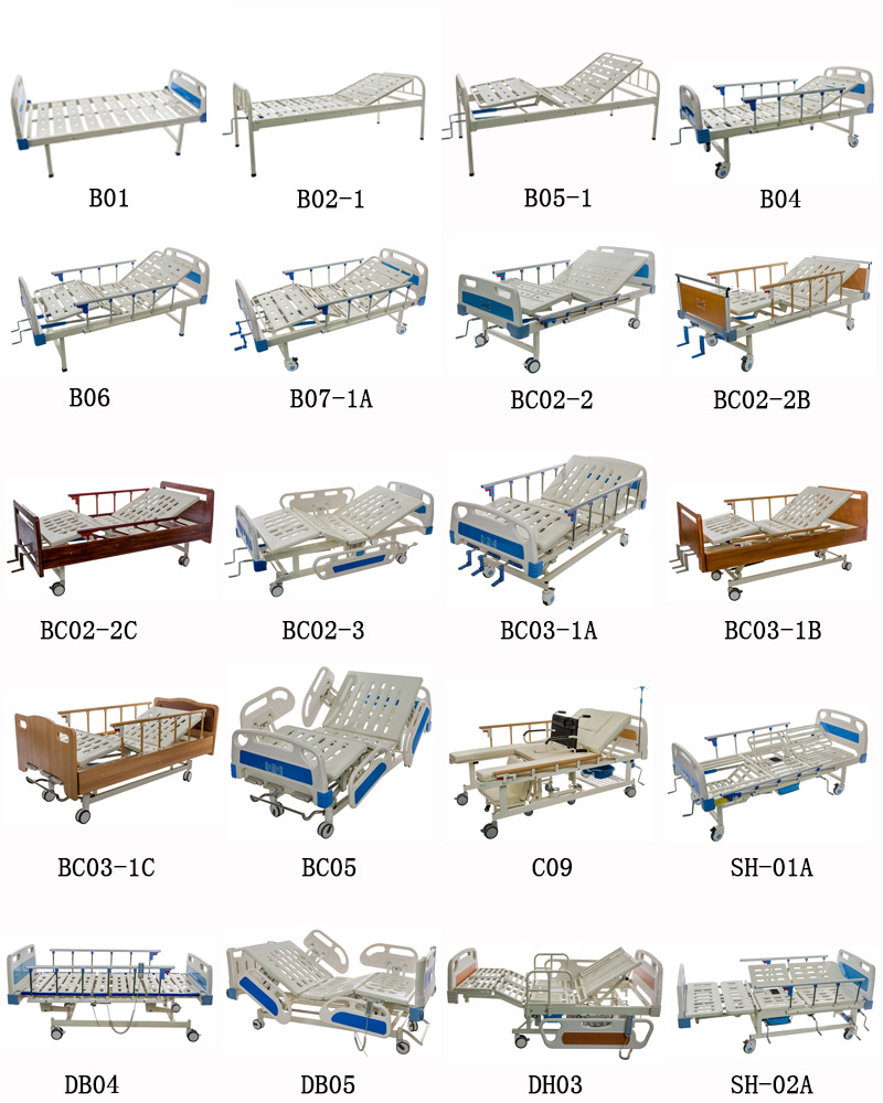 Manufacturer Supplies of Medical Use 2 Crank Hospital Beds