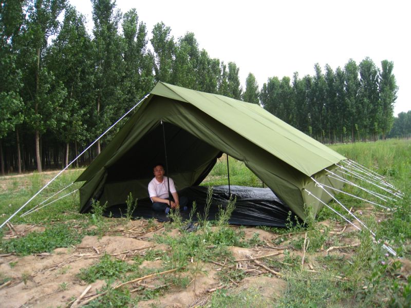 210d Polyester Oxford Relief Tent Camping Tent, Refugee Tent, Disaster Tent
