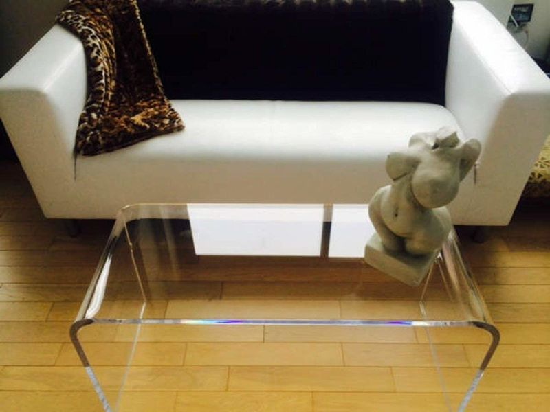 Customized Acrylic Living Room Coffee Table Acrylic Furniture