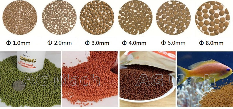 Screw Type Animal Pet Dog Food Cat Food Fish Feed Pellet Extruder Machine