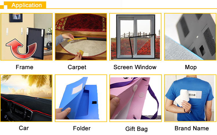 Heat Resistance and Eco-Friendly Adhesive Fastener Tape for Toys/Furnitures/Bedrooms