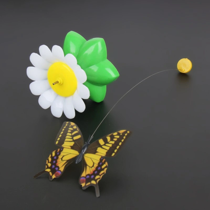 Cat Electric Butterfly Birds Animal Toys Plastic Funny Pet Cats Training Toys