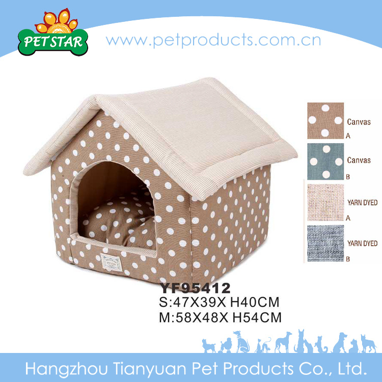 Warm Place to Sleep and Relax DOT Pattern Pet Beds for Pets