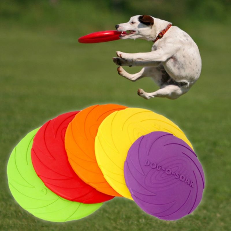 Wholesale TPR Dog Flying Discs training Interactive Toy