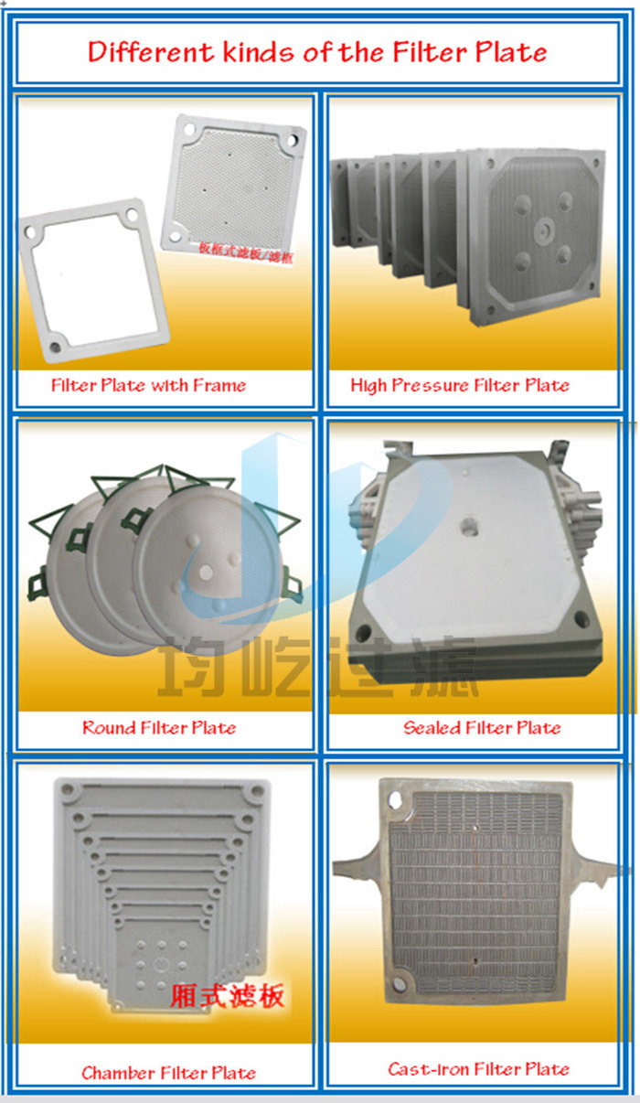 1300X1300mm Chamber /Membrane Filter Press Plate with Ears for Sugar Filtration