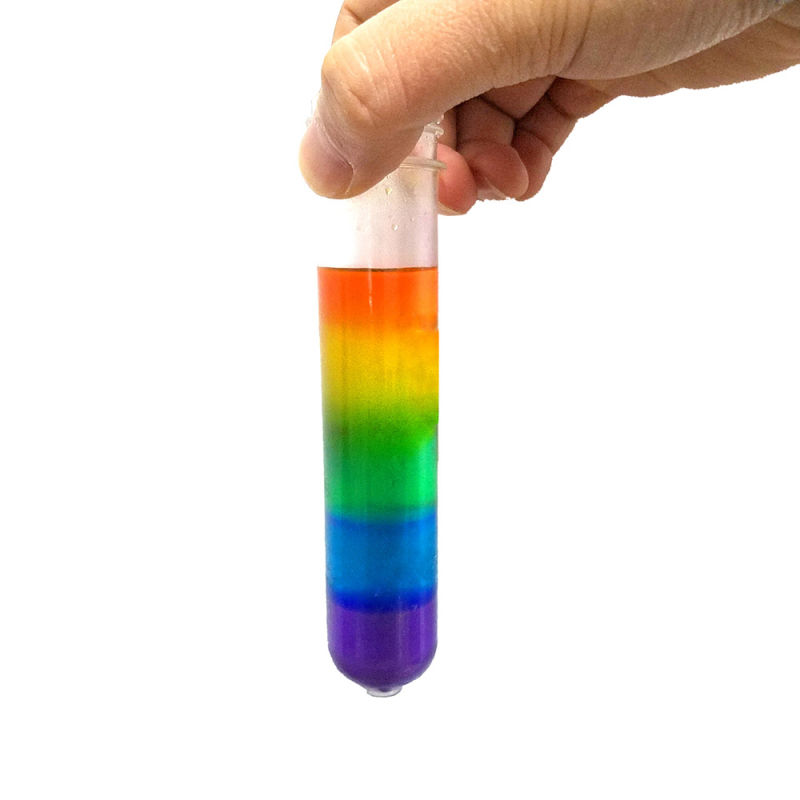 Sugar-Water Rainbow Science Toy Dense Science Toy