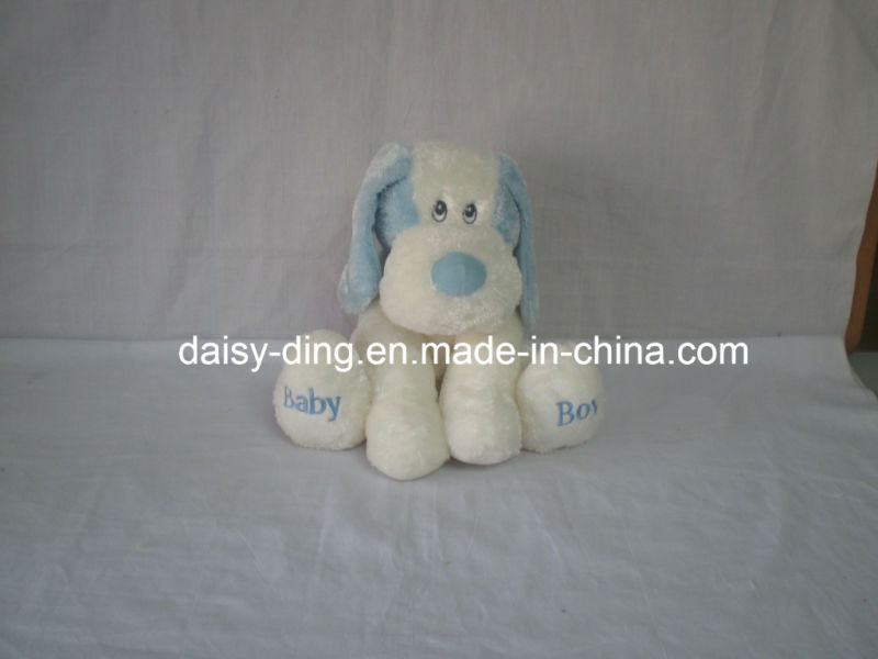 10cm Cute Sitting Dog with Soft Material