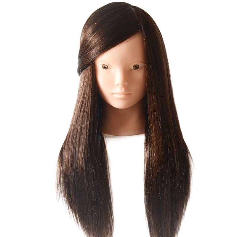 Hot Sale Synthetic Hair Training Manikin Head Mannequin Training for Hairdresser Hair Cut Training Head