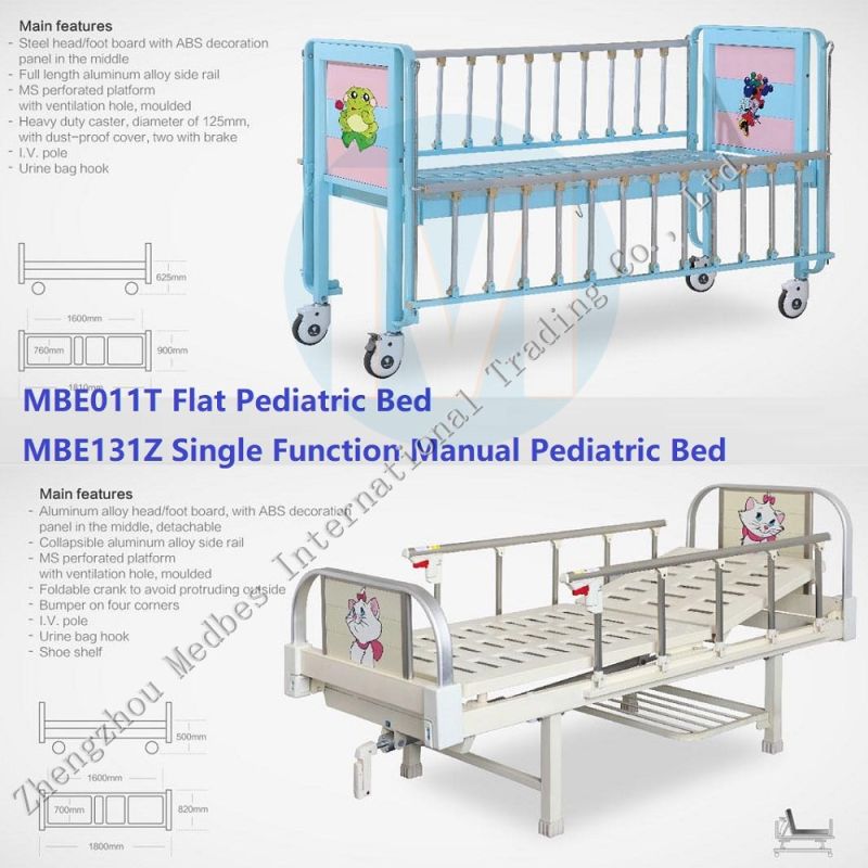 Two or Five Function Electric Hospital Bed Medical Bed