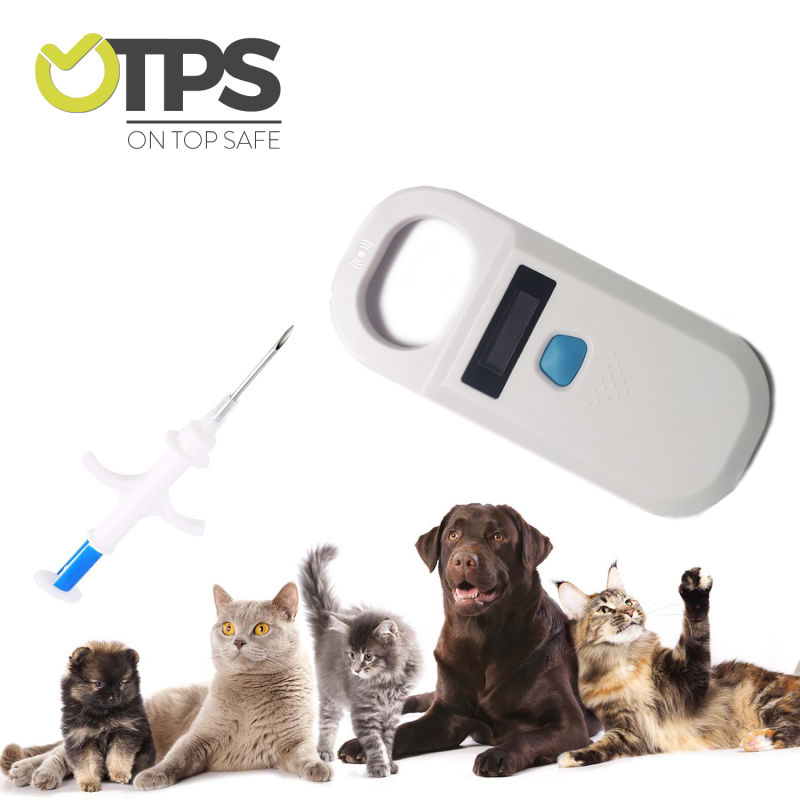 Pet Microchip Reader 134.2kHz Animal Chip RFID Scanner for Dog Microchip