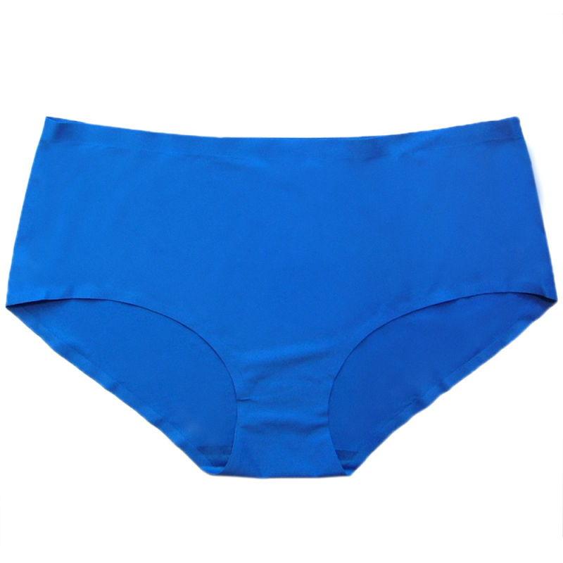 Women Seamless Breathable Underwear One Piece Ice Silk Panties